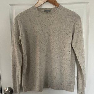 COS Speckled Wool Crew Neck Sweater